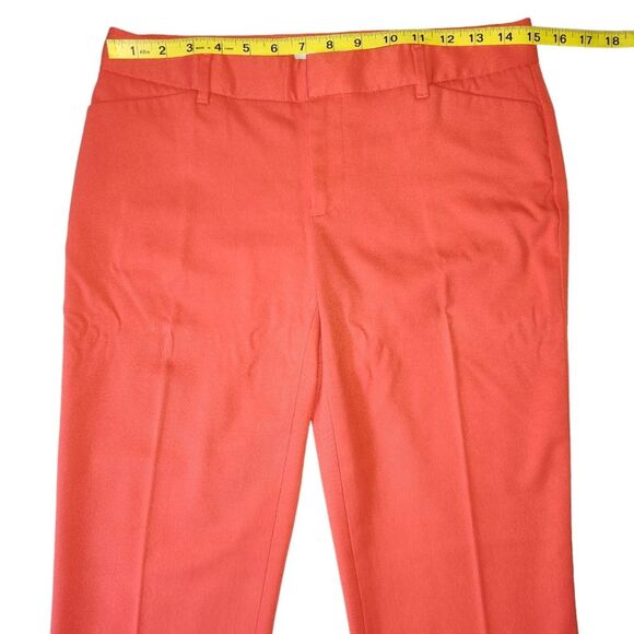 Gap Orange Slim Cropped Pants Tailored Ankle  Length Size 2 Great for office - Picture 5 of 9